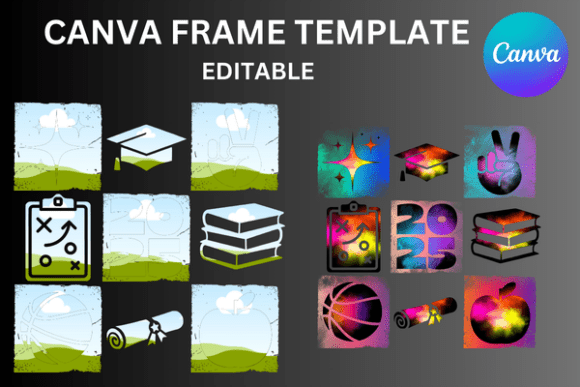 Celebrate Milestones with the Graduate 2025 Canva Frame Template