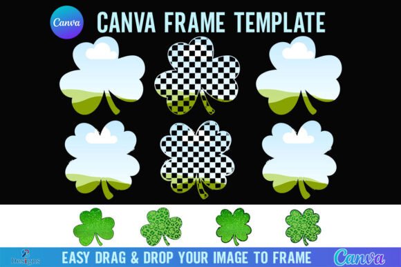 Celebrate St. Patrick's Day with a Custom Shamrock Frame in Canva