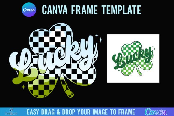 Designing a Festive Brand with Lucky St Patricks Canva Checkered Clover