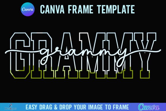 Grammy Canva Frame Varsity Nana Script: A Designer's Guide to This Creative Font