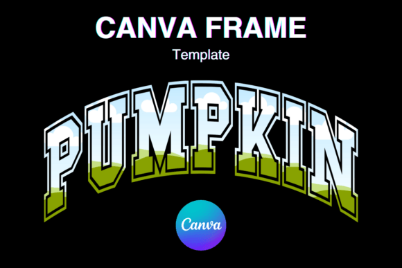 Pumpkin Canva Frame Varsity Sport Photo: A Designer's Review