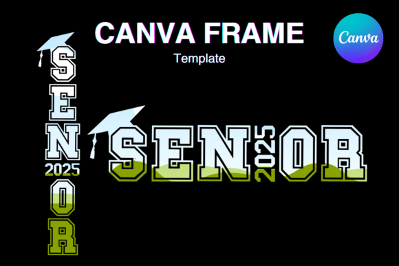 Senior 2024 Canva Frame Photo Graduation