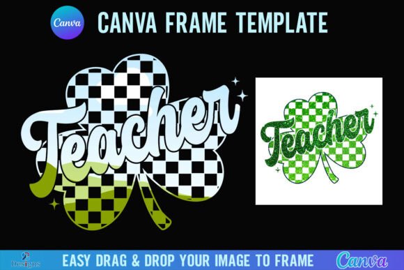 Shamrock Frames for St. Patrick's Day Teacher Designs